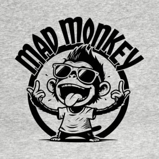 Mad Monkey Logo Graphic Tee, Mad Monkey Creations T-Shirt